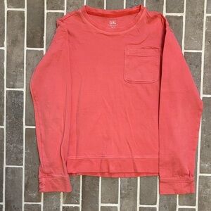 Athleta Coral Crew Neck Top